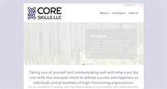 Desktop Screenshot of coreskillsllc.com